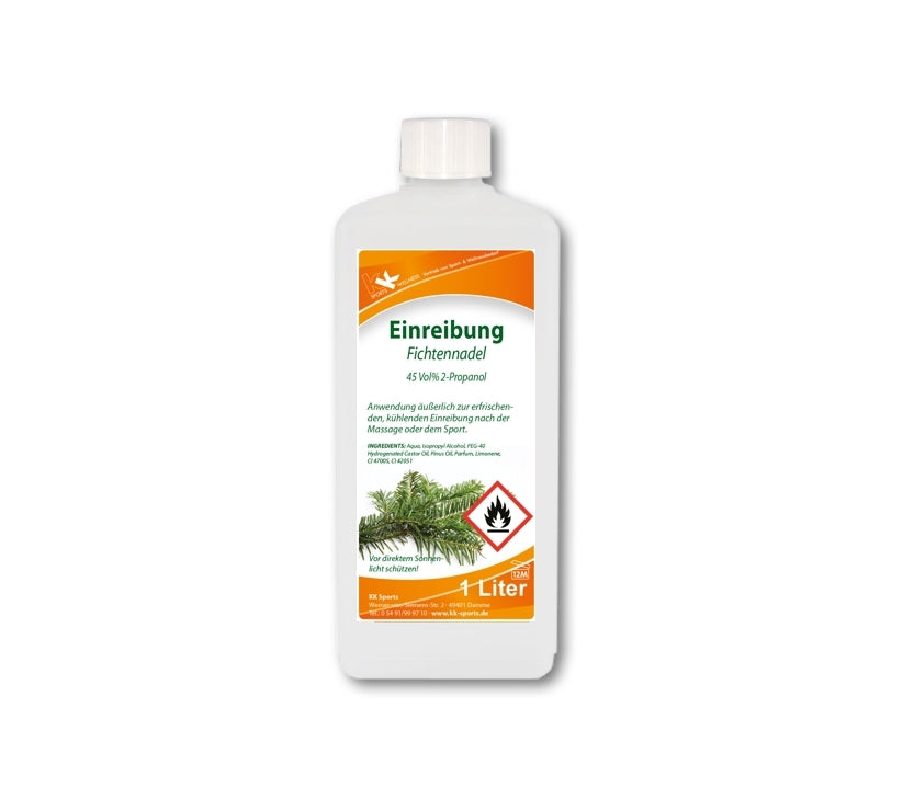 KK Einreibung Fichtennadel (45 Vol.%) 1 Liter Flasche