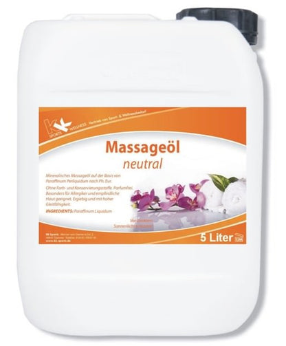 KK Massageöl Neutral 5 Liter Kanister