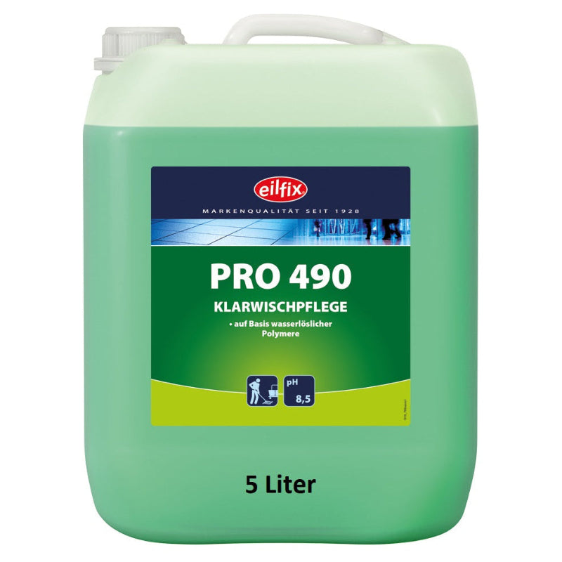 Eilfix® PRO 490 Klarwischpflege | 5 Liter Kanister