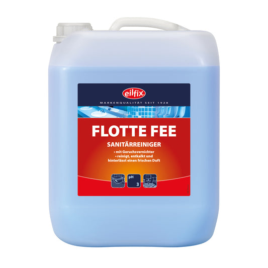 Eilfix® Flotte Fee | Sanitärreiniger | 10 Liter Kanister