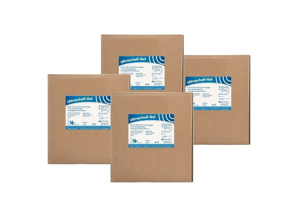 4 x KK Ultraschallgel 5 KG