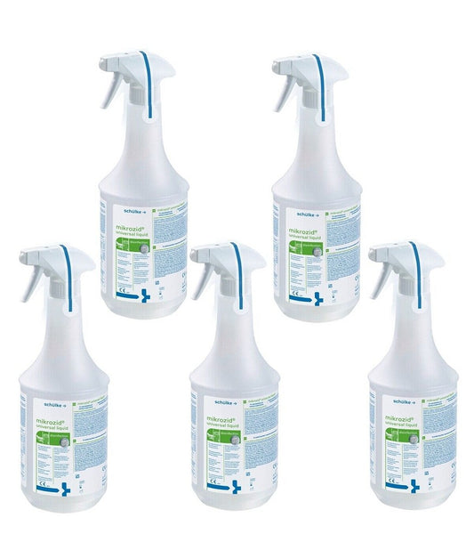 5 x 1 Liter Mikrozid universal Liquid