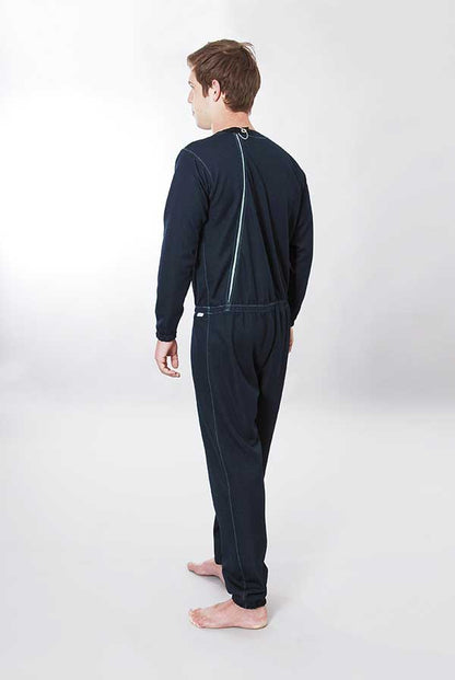 Suprima Pflegeoverall Unisex mit Sicherheitsknopf Größe S-XL Marine 4740