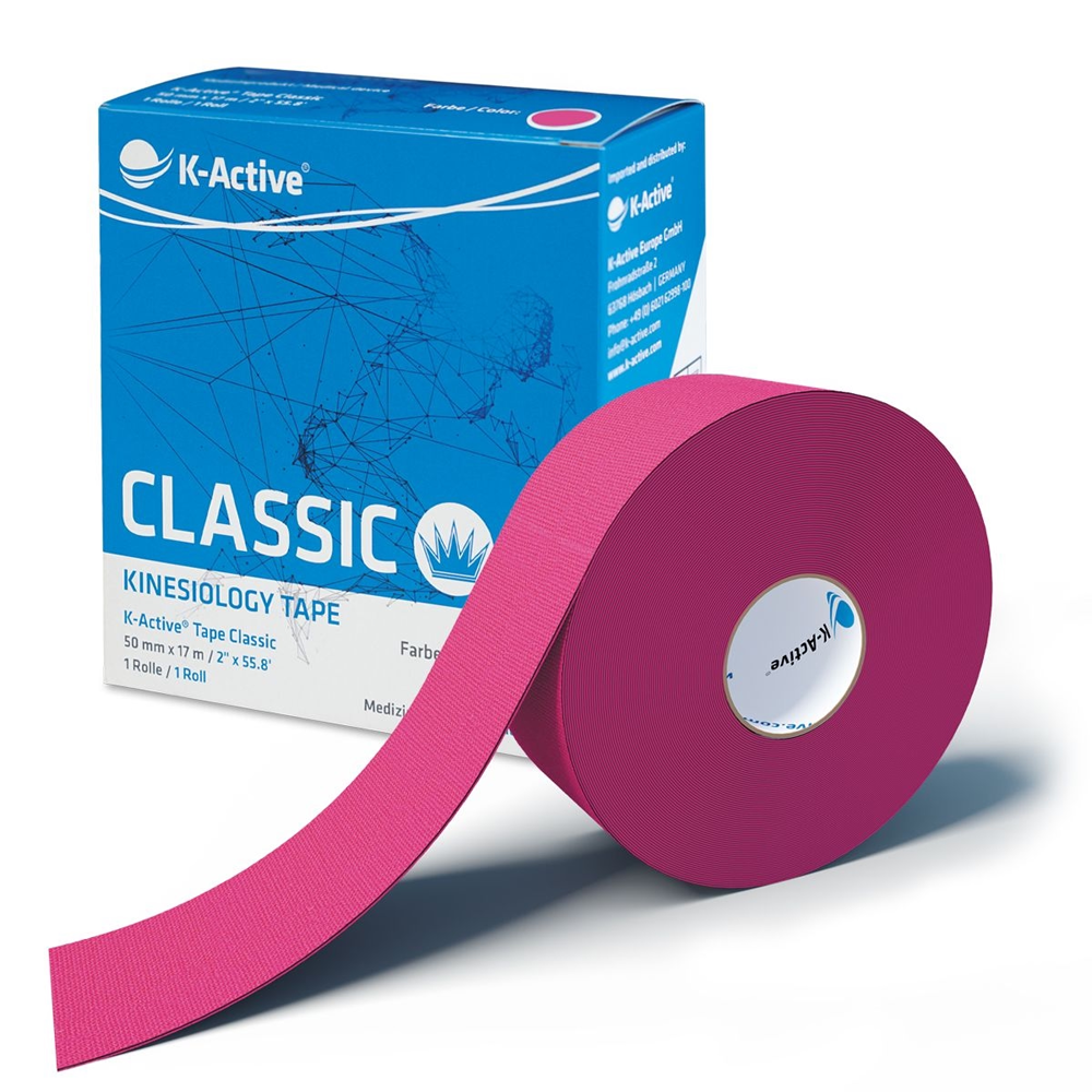 K-Active Tape Classic 50 mm x 17 m Singlebox vers. Farben