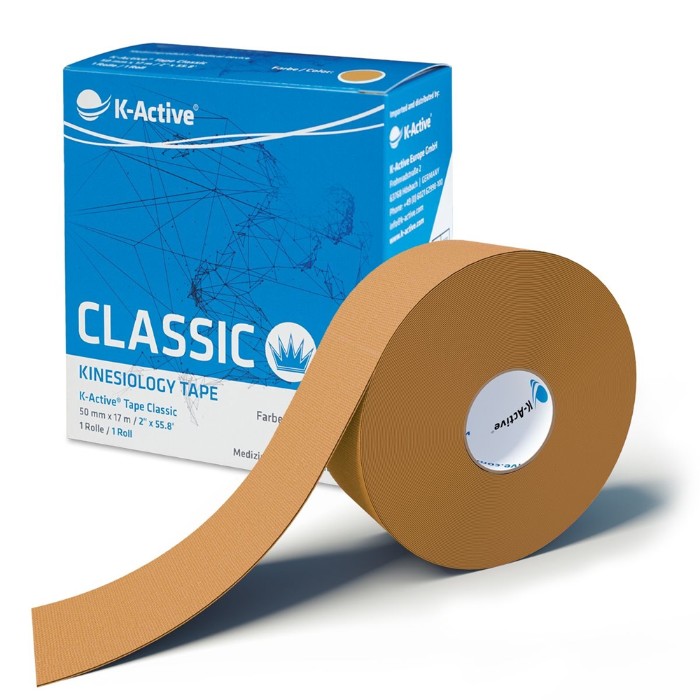 K-Active Tape Classic 50 mm x 17 m Singlebox vers. Farben