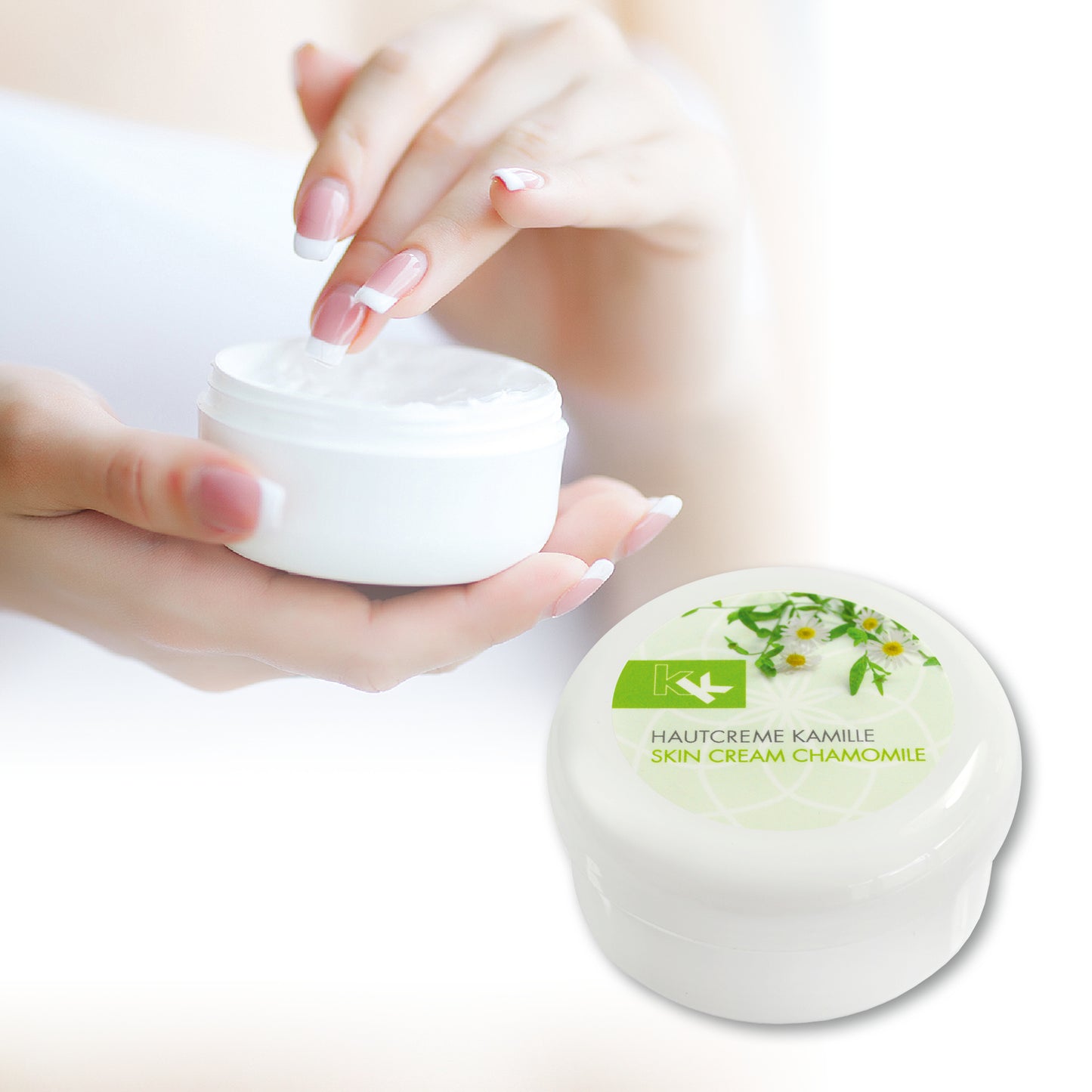 KK Hautcreme Kamille | Körpercreme | 2 x 100 ml Dose