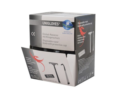 Unigloves Einmalrasierer 100 Stück/Box vers. Farben