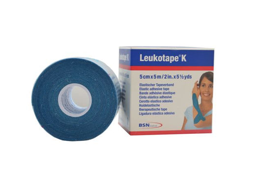 Leukotape® K Kinesiologie Tape Blau 5 cm x 5 m
