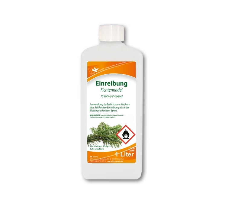 KK Einreibung Fichtennadel  (70 Vol.%) 1 Liter Flasche