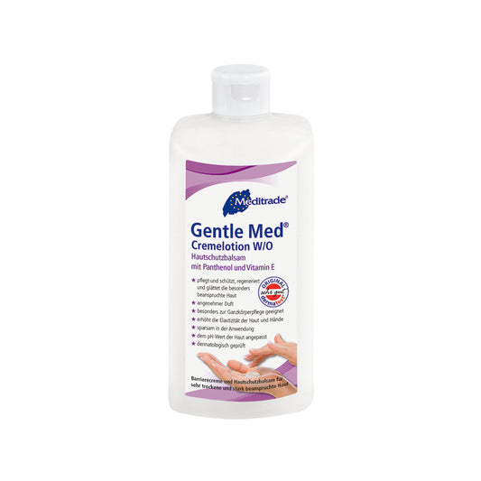 Meditrade Gentle Med® Cremelotion (W/O) 500 ml Flasche