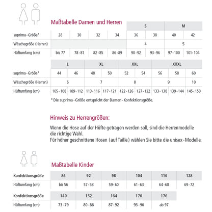Suprima PVC Inkontinenz-Slip Unisex  Größe 34-54 Schlupfform Weiß 1205