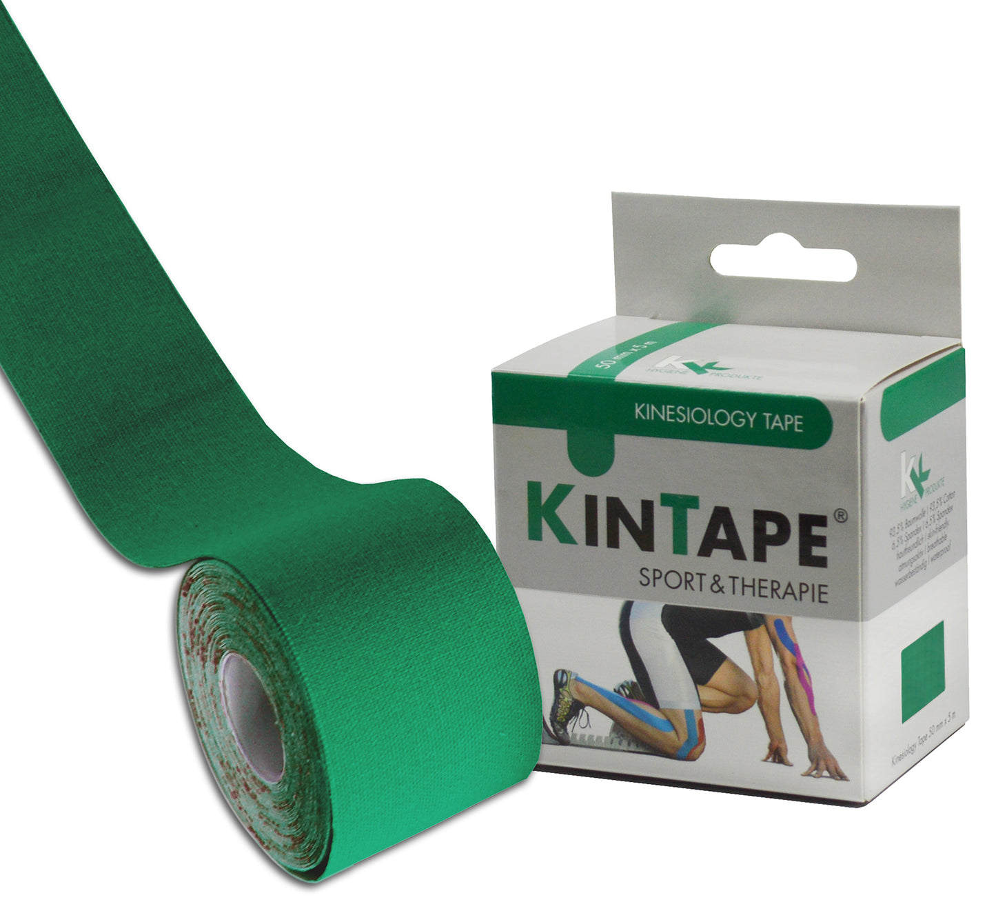 KK KinTape | Kinesiologie Tape | 5 cm x 5 m Rolle |  9 Farben