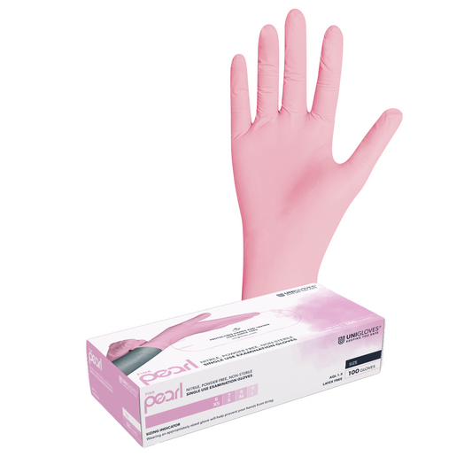 Unigloves PINK PEARL Nitrilhandschuhe XS - L 100 Stück/Box