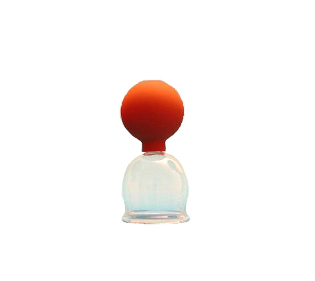 Schröpfglas mit Saugball Ø 3,5 cm