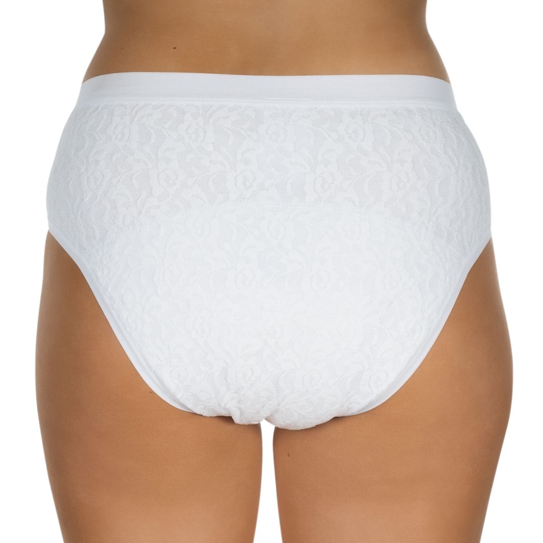 LaDonna Inkontinenz Slip Damen Größe S-XL Weiß mit Wäscheschutz 1267