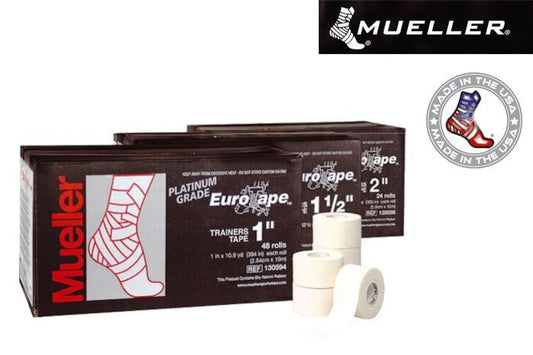 Mueller Platinum Grade Eurotape Sporttape Weiß 5 cm x 10 m