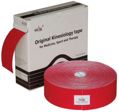 Nasara Kinesiologie Tape XXL Großrolle 5 cm x 32 m ver. Farben