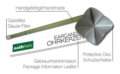 Ohrkerzen Eukalyptus 10 Stück/Packung