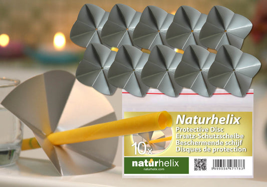 Naturhelix Schutzscheiben Ersatzschutzscheiben 10 Stück/Packung