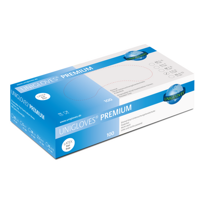 Unigloves Vinylhandschuhe PREMIUM S-XL 100 Stück/Box